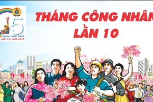 Trao quà tặng công nhân lao động