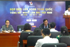 Quang cảnh buổi họp báo