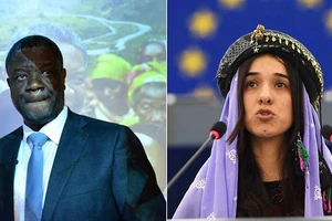 Bác sĩ Denis Mukwege và nhà hoạt động nhân quyền Nadia Murad đoạt giải Nobel Hòa bình 2018