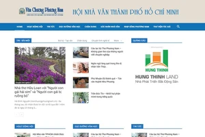 Hội Nhà văn TPHCM giới thiệu website mới