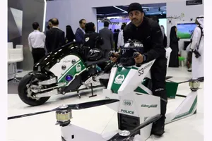 Cảnh sát Dubai mua mô tô bay để tuần tra