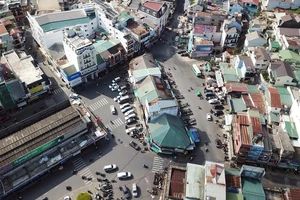 Trung tâm Hòa Bình, TP Đà Lạt. Ảnh: ĐOÀN KIÊN