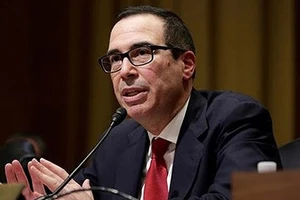 Bộ trưởng Tài chính Mỹ Steven Mnuchin. Ảnh: Reuters