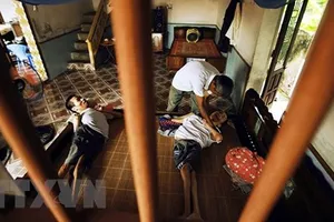 Nạn nhân chất độc da cam tại Việt Nam. Ảnh: Lâm Khánh/TTXVN