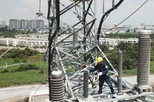 Vận hành đường dây 110kV Khu công nghiệp Đông Nam