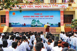 Tổ chức tuần lễ hưởng ứng học tập suốt đời năm 2019 từ ngày 1 đến 7-10