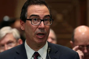 Bộ trưởng Tài chính Mỹ Steven Mnuchin. Ảnh: Reuters