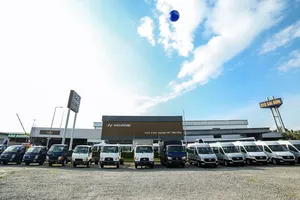 Toàn cảnh showroom Hyundai MPC Miền Đông
