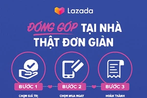 Lazada quyên góp trực tuyến, chung tay chống dịch Covid-19