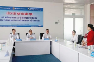 Việc ký kết hợp tác đào tạo của trường nhằm thực hiện hiệu quả mô hình liên kết “3 nhà”