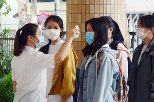 Các thí sinh Đà Nẵng dự thi tốt nghiệp THPT