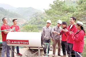 Ariston mang sự ấm áp tới Hà Giang 