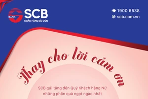 SCB tri ân khách hàng nữ nhân dịp 8-3