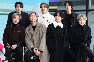 Nhóm BTS đang đứng trước cơ hội lịch sử giành giải Grammy đầu tiên. Ảnh: WireImage