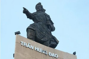 Tượng Trần Hưng Đạo. Ảnh: TTXVN