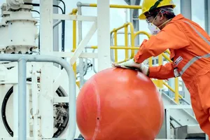 Hệ thống khí Nam Côn Sơn đạt mốc 100 tỷ m³ khí