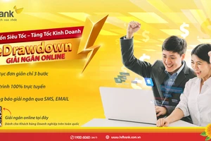 Giải ngân 100% online, tiền về ngay tài khoản doanh nghiệp tại HDBank