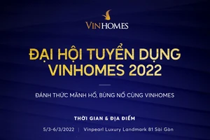 Vinhomes tổ chức Đại hội tuyển dụng đầu tiên của năm 2022