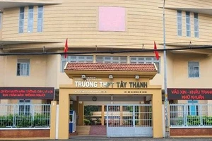 Trường THPT Tây Thạnh dừng nhận tài trợ