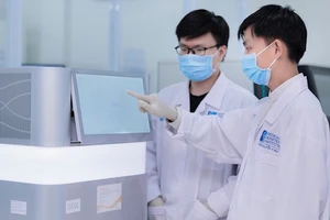 Phòng Lab đạt chuẩn quốc tế của Viện Di truyền Y học – Gene Solutions xét nghiệm gene hỗ trợ tầm soát, phát hiện ung thư. Ảnh: Gene Solutions