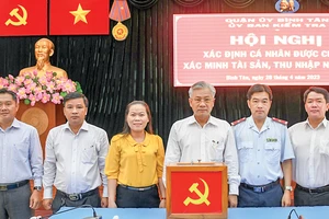 Xác minh tài sản, thu nhập cán bộ, phòng ngừa tham nhũng