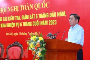 Tiếp tục hoàn thiện cơ chế kiểm tra, giám sát