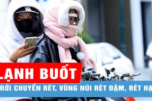 Bắc bộ trời chuyển rét, vùng núi rét đậm, rét hại