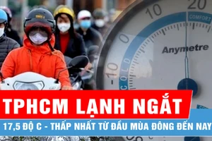 Sáng nay 13-1, TPHCM còn 17,5 độ C