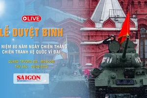Lễ duyệt binh Kỷ niệm 80 năm Ngày Chiến thắng từ Quảng trường Đỏ