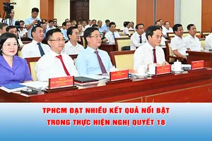 Podcast tin trưa 22-10: TPHCM đạt nhiều kết quả nổi bật trong thực hiện Nghị quyết 18
