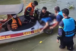 Đồng Nai: Chìm tàu chở đá, 1 người tử vong