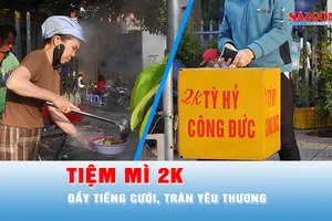 Ăn tùy thích, trả tùy tâm với Tiệm mì 2K