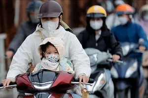 Bắc bộ và Trung bộ rét mướt trong ngày Tết Dương lịch