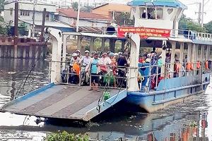 Nôn nao chờ ngày có cầu thay bến phà