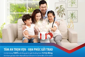 SCB gia hạn thời gian ưu đãi đối với khách hàng tham gia bảo hiểm Manulife