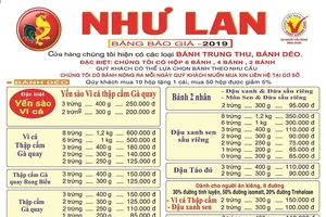 Bánh Trung thu Như Lan: Hương vị truyền thống, trọn vẹn nghĩa tình