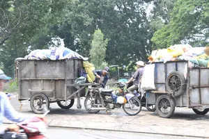 Giảm đầu mối thu gom rác thải