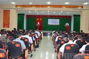 Toàn cảnh buổi khai mạc lớp học. Ảnh: hcmcpv.org.vn