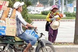 Giải quyết mạnh tay nạn ăn xin cuối năm