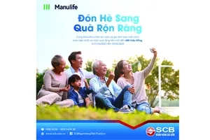 Chương trình "Đón hè sang - Quà rộn ràng": Nhận quà tiền mặt lên đến 400 triệu của SCB và Manulife