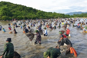 Độc đáo lễ hội đánh cá Đồng Hoa