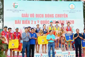 Giải vô địch bóng chuyền bãi biển 2x2 Quốc gia 2020