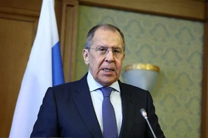 Ngoại trưởng Nga Sergei Lavrov. Ảnh: AFP