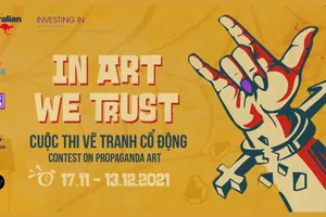 Thi vẽ tranh cổ động “In art we trust”
