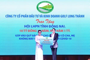 Golf Long Thành tài trợ 10 tỷ đồng cho chương trình “mẹ đỡ đầu” tỉnh Đồng Nai