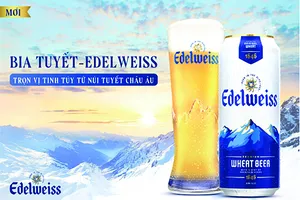 Bia lúa mì Edelweiss trình làng