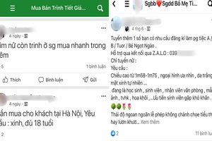 Nhóm riêng tư, “mồi” công khai