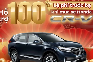 Nhận ngay ưu đãi 100% lệ phí trước bạ khi mua Honda CR-V