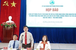 Ban tổ chức Lễ hội Quán Thế Âm thông tin tại buổi họp báo