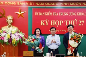 Ủy ban Kiểm tra Trung ương có 2 Phó Chủ nhiệm mới